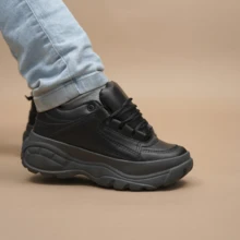 Buffalo Platform Sneakers Women's Casual Fashion Outdoor Clothing Casual Outdoor - màu đen - Xem 4