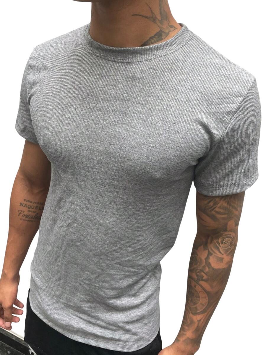 AMERICAN SHORT SLEEVE - Light Grey - View 1