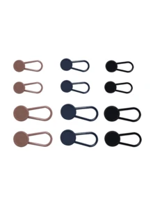 5pcs Adjustable Waistband Extender Buttons, No-Punch Jeans Expansion Buckles, Removable Stretch Fasteners, Casual Streetwear Style, Hand Wash Or Dry Clean, Plastic Material, Ideal For Weekend And Daily Wear - Multicolor - View 6