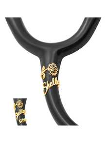 个性化生日花听诊器ID标签 | 护士医生听诊器饰品配件 | 送给护士、医生、注册护士、医学生的礼物 - 款3 - 查看 3