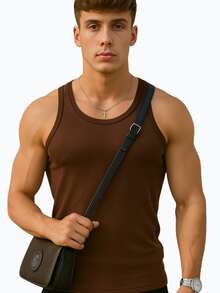 AMERICAN TANK TOP / BASIC T-SHIRT / RIBBED T-SHIRT