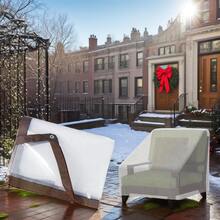 1 件塑料家具罩，用于搬家、庭院沙发罩、沙发套、画家床单、防尘布，用于翻新包装、存储地板保护、室内室外