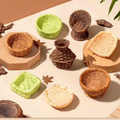 أثاث مصنوع من الخيزران، تماثيل زخرفية من الراتنج، كراسي خيزران، مكانس، سلال أسماك، سلال، أوعية خيزران، منتجات يدوية، إكسسوارات زخرفية إبداعية، طقم أثاث