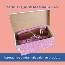 Floral Tissue Paper 25x35cm 100 Sheets For Premium Packaging - Baby Pink - View 4