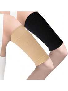 1/2pcs Compression Arm Sleeves, Slimming Arm Wrap Support Brace For Fitness Exercise Weight Loss And Tightening Elastic Elbow Shaper - Multicolor - View 3