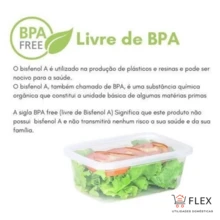 Kit Of 5 Lunch Boxes, 5 Sizes - Transparent Rectangular -  - Microwave And Freezer - High Quality - 透明的 - 查看 4