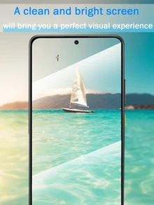 3 片装小米 Mi 和 Redmi 隐私屏幕保护膜，双层防碎防窥钢化玻璃膜，[防撞 - 私人保护] - 黑色 - 查看 9