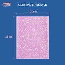 Floral Tissue Paper 25x35cm 100 Sheets For Premium Packaging - Baby Pink - View 7