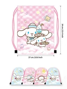 1/2/3 Stück süße Cartoon Kordelzug Rucksack Tasche, tragbare Aufbewahrung Kordelzug Tasche, multifunktionale Aufbewahrungstasche für Kosmetik und Bücher, geeignet für Weihnachten, Neujahr und Geburtstaggeschenke, Reise- und Schul-Essentials, Geschenke für Frauen, Weihnachtsgeschenke, Geschenkideen für Frauen