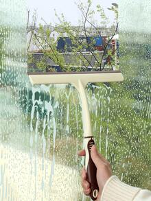 1 件全新家用浴室玻璃刮刀、汽车窗户清洁剂、窗户、地板、瓷砖、墙壁清洁刷、硅胶防滑玻璃刮刀清洁工具、清洁用品 - 彩色 - 查看 6