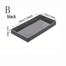 1 Set Acryl Ablage Badezimmer Aufbewahrungsregal, Luxus Küchentheke Geschirr Halter, Schminktisch Make-up Organizer Regal