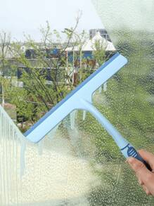 1 件全新家用浴室玻璃刮刀、汽车窗户清洁剂、窗户、地板、瓷砖、墙壁清洁刷、硅胶防滑玻璃刮刀清洁工具、清洁用品 - 彩色 - 查看 3