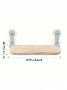 1 st Katthängmatta Husdjurshängmatta Fönster Hem Säng Sugkopp Vikbar balkongsäng Hängande glaskorg för små medelstora katter tillbehör för husdjur - Multifärgad - Visa 16