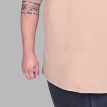 Camisa Masculina Plus Size Barbeiro Barber Shop Barbearia Uniforme Algodão Camiseta Blusa - Bege - Visão 5