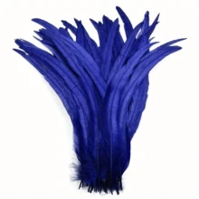 100 pièces Plumes de coq - Longues de 25-35 cm, plumes de queue de coq colorées mélangées, convenant pour la décoration de mariage, les coiffures, les mascarades, l'artisanat, les projets DIY, les éléments de coiffe, les accessoires de costume, les plumes décoratives, les plumes d'artisanat de haute qualité, l'artisanat fait main pour les fêtes, la décoration d'événements