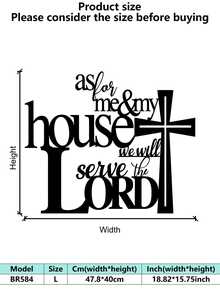 Elegante Metall-Wandkunst - 1 Stück Eisen Handwerksdekor, Metall-Wandkunst Dekoration, perfekt für Raumdekor