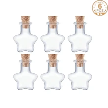 6/10/20 Stücke kleine Glasbehälter mit Gummistopfen sind sehr geeignet zum Präsentieren von Mikro-Pharmazeutika. Sie eignen sich als Hochzeitsgeschenke oder zur Dekoration von Zuhause, Büro oder Arbeitsplatz und können für DIY-Kreationen, Wunschflaschen, Dekorationen kleiner Artikel sowie zur Aufbewahrung von Tee und Kaffeebohnen verwendet werden.