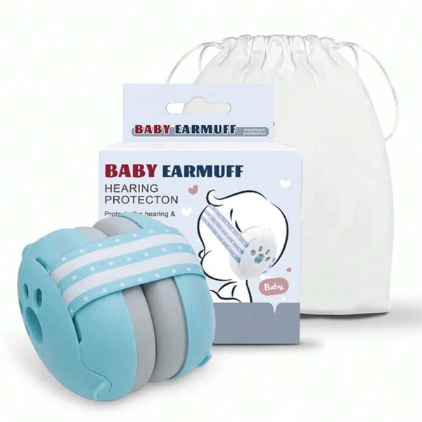 1pc Infant Noise Reduction Headphones Headband Style Noise-Proof Ear Muffs For Kids Outdoor Activities Or Sleep On Plane