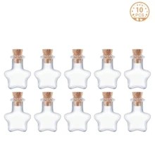 6/10/20 Stücke kleine Glasbehälter mit Gummistopfen sind sehr geeignet zum Präsentieren von Mikro-Pharmazeutika. Sie eignen sich als Hochzeitsgeschenke oder zur Dekoration von Zuhause, Büro oder Arbeitsplatz und können für DIY-Kreationen, Wunschflaschen, Dekorationen kleiner Artikel sowie zur Aufbewahrung von Tee und Kaffeebohnen verwendet werden.