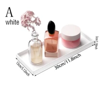 1 Set Acryl Ablage Badezimmer Aufbewahrungsregal, Luxus Küchentheke Geschirr Halter, Schminktisch Make-up Organizer Regal