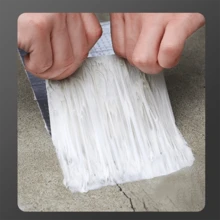 1 pieza Cinta reparadora impermeable, 5M de largo, multimedida, adecuada para tela, toldo, techo de caravana, fondo de coche, lona, tienda de campaña, cubierta de barco y bote, parche para exteriores, de gran resistencia, multiusos