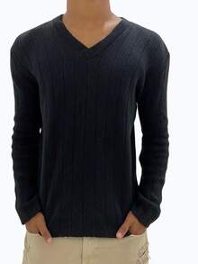 Men Shirts - 黑色 - 查看 1