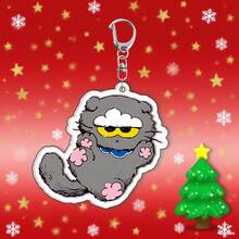 G-Dra Gon G D Merchandise Acrylic Keychain G-Dra Gon ZOA Pop-Up Collaboration All-Rounder Pendant Keychain Christmas-Themed Gift For Gifting - Multicolor - View 3