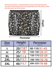 1pc Daisy Pattern Elastic Tight Mesh Netting Bird Cage Cover, All-Season Dustproof Protection For Birds - Black - View 15