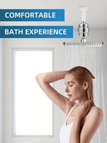 20级淋浴过滤系统，包含软水器、除氯器和滋养肌肤的淋浴喷头 - 家用过滤套装，是圣诞节/节日送礼佳品，浴室用品，浴室配件，浴室工具 - 杏色 - 查看 10