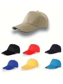 Einfarbige Baseballkappe, geeignet für Laufen, Training und Outdoor-Aktivitäten, ideal als Geschenk