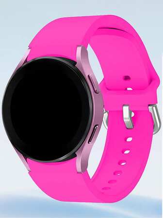 1 件官方硅胶表带兼容三星 Galaxy Watch 6 表带男/女 44 毫米 40 毫米 20 毫米硅胶表带替换手链腕带兼容 Galaxy Watch 4 6 Classic 5 Pro 47 毫米 43 毫米 45 42 毫米 46 毫米智能手表配件