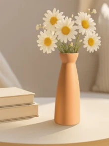 1 pieza/Set de 3 piezas Juego de jarrones Mocha - 3 jarrones decorativos pequeños, decoración del hogar moderna de estilo bohemio y campestre con cañas y flores secas, soportes creativos, mesas, estanterías, entrada - Jarrones Morandi vintage de 3 piezas para exhibición de artesanía, gabinete de TV, decoración de sala con jarrones decorativos suaves de color beige