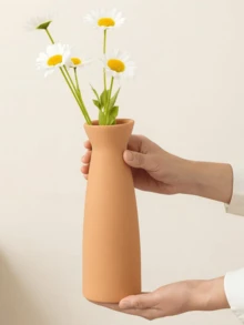 1 pieza/Set de 3 piezas Juego de jarrones Mocha - 3 jarrones decorativos pequeños, decoración del hogar moderna de estilo bohemio y campestre con cañas y flores secas, soportes creativos, mesas, estanterías, entrada - Jarrones Morandi vintage de 3 piezas para exhibición de artesanía, gabinete de TV, decoración de sala con jarrones decorativos suaves de color beige