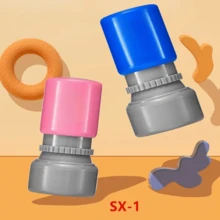 2 件/套搞笑笑脸/皱眉表情行为印章 - 教师办公室印章，返校必备 - 2件教師經典組合套裝 - 查看 7