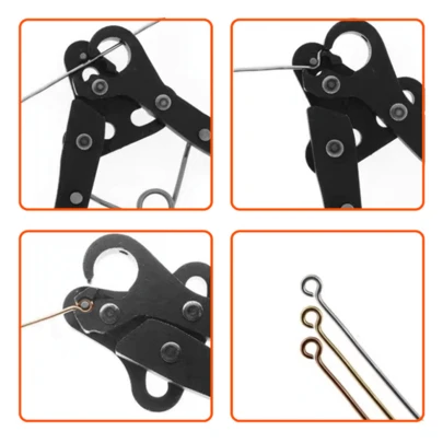 Circular Pliers - Multiple Styles To Choose From, Including 1.5mm, 2.25mm, And 3mm Circular Pliers, Wire Pliers For Jewelry Making, Round Mouth Pliers, Ergonomic Handle Grip, Convenient For DIY Copper Metal Bead And High-Precision Handicraft Projects, Used With 18-26g Craft Thread