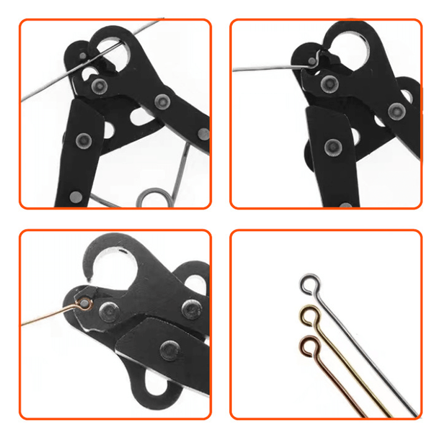 Circular Pliers - Multiple Styles To Choose From, Including 1.5mm, 2.25mm, And 3mm Circular Pliers, Wire Pliers For Jewelry Making, Round Mouth Pliers, Ergonomic Handle Grip, Convenient For DIY Copper Metal Bead And High-Precision Handicraft Projects, Used With 18-26g Craft Thread