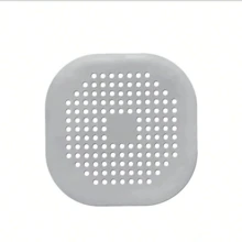 50pcs/30pcs/10pcs/5pcs Disposable Bathroom Sink Hair Catcher, Self-Adhesive Drain Cover, Reusable Shower And Bathtub Hair Catcher, Easy To Install Drain Filter Stickers For Kitchen Sink, Laundry Room, Effectively Block Hair And Prevent Insects, Bathroom Cleaning, Disposable