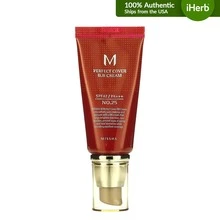 Missha M Perfect Cover B.B Cream, SPF 42 PA+++, No. 25 Warm Beige, 1.7 Oz (50 Ml) - Camel - View 1