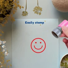 2 件/套搞笑笑脸/皱眉表情行为印章 - 教师办公室印章，返校必备 - 2件教師經典組合套裝 - 查看 4