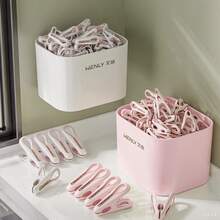 1 件装带挂钩的悬挂式淋浴架收纳篮，适用于卧室客厅浴室、浴室篮、家庭整理和储存、浴室配件