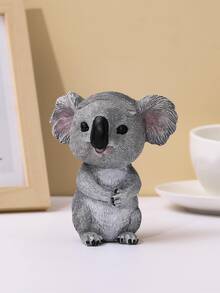 1 pieza Soporte decorativo para gafas de resina con diseño de koala, adorno para el hogar