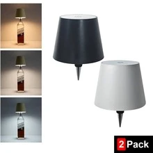 Table Lamp YC012NA 1800mAh 无线酒瓶灯 - 可调光三色无线酒瓶灯,USB 充电式酒瓶灯,触摸感应 LED 酒瓶灯,适用于家庭、酒吧、露营、旅行 - 3 種顏色 - 查看 22