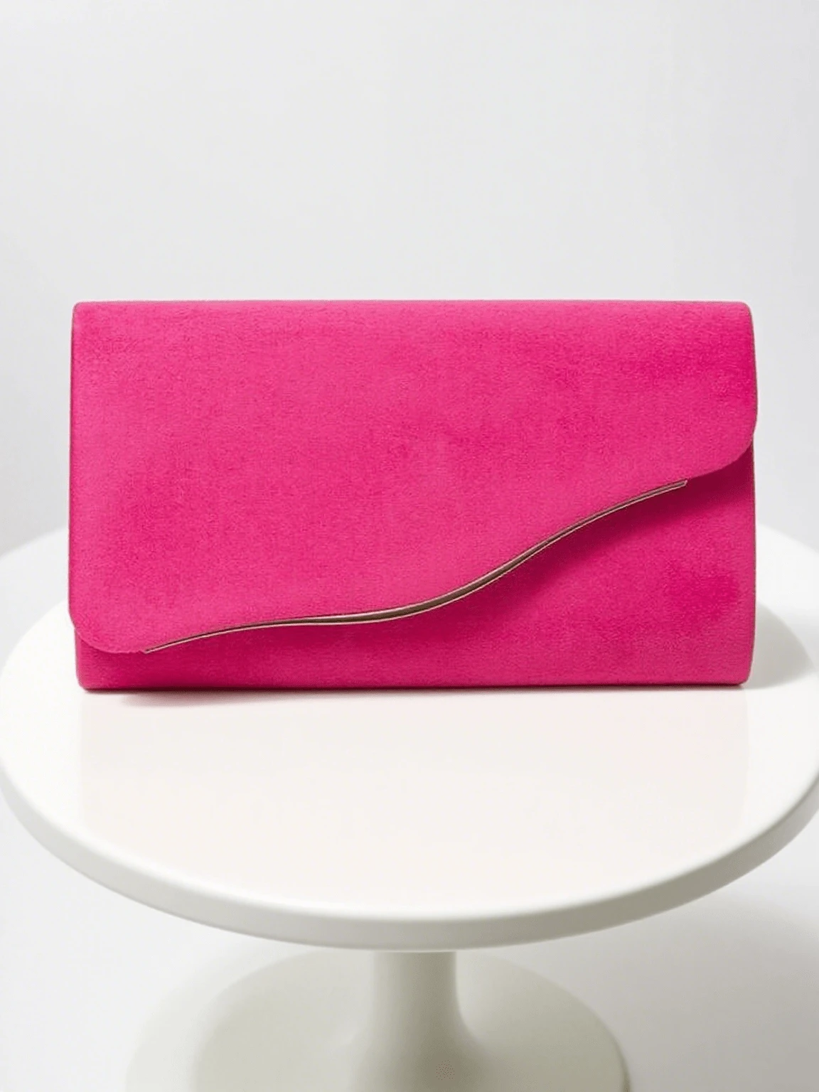 1pc Simple Solid Color Plush Party Handbag, Elegant Luxury Ladies' Evening Bag, Removable Metal Chain Shoulder/Crossbody Strap, Perfect Party Wallet For Women, Bride, Suitable For Holiday Party, Ball, Banquet, Wedding, Best Gift