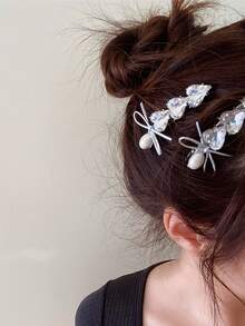 1pc Y2K Style Zinc Alloy Butterfly Alligator Clip, Suitable For Casual And Party Wear, Ins Style Hair Clips Claw Clips Hair Claws Hair Slide Hair Barrettes, School Stuff, College