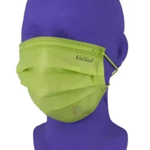 Unimask 4 Uniseal Green Face Mask - Green - View 2