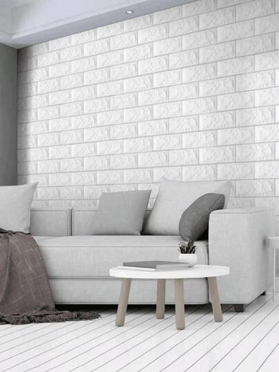 Remove Self Adhesive Wallpaper 3D Waterproof PVC Foam Moisture Proof Resistant Easy To Paste Children's Room Bedroom Living Bathroom Nursery, Fun, Bohemian Rental Home Family Office Wand Trans mation ation, Murals, Tapestries, Moderne Stickers (No Glue Tools Needed) view 3