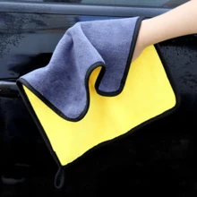 1/3/5pcs Super Absorbent Microfiber Car Wash Cloths, Car Cleaning Towels, Dual-Color Towels, Double-Sided Highly Absorbent And Ultra-Soft, Car Care Detailing Cloth, Car Interior And Exterior Cleaning And Maintenance, Made Of Polyester And Cotton Blended Organic Composite Microfiber - Multicolor - View 12