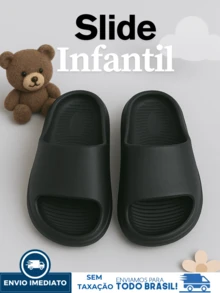 Chinelo nuvem infantil cores diversas confortável e leve para crianças 26/27 a 32/33 promoção!