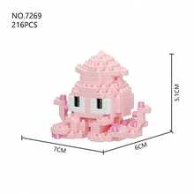 Đồ chơi lắp ráp mô hình động vật biển 12 loại, 150-272 mảnh ghép, đồ chơi giáo dục lắp ráp khối ghép nhỏ. Bộ sản phẩm Đại Dương thích hợp cho những người đam mê khối ghép sưu tập, làm vật trang trí bàn làm việc nhỏ, làm quà tặng bạn gái và quà Giáng sinh. - Nhiều màu - Xem 23