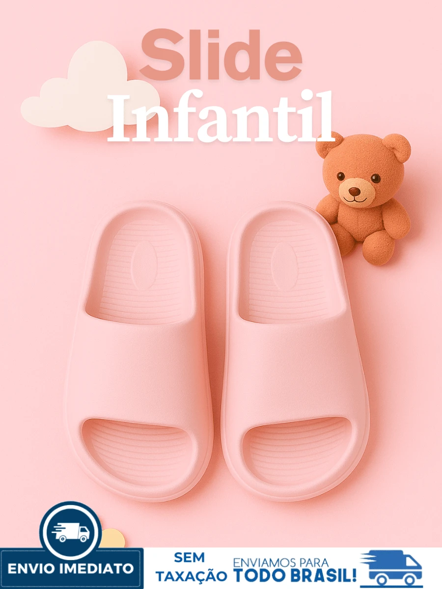 Children's Cloud Flip-Flops In Different Colors, Comfortable And Lightweight For Children 26/27 To 32/33, Promotion! - Baby Pink - View 1